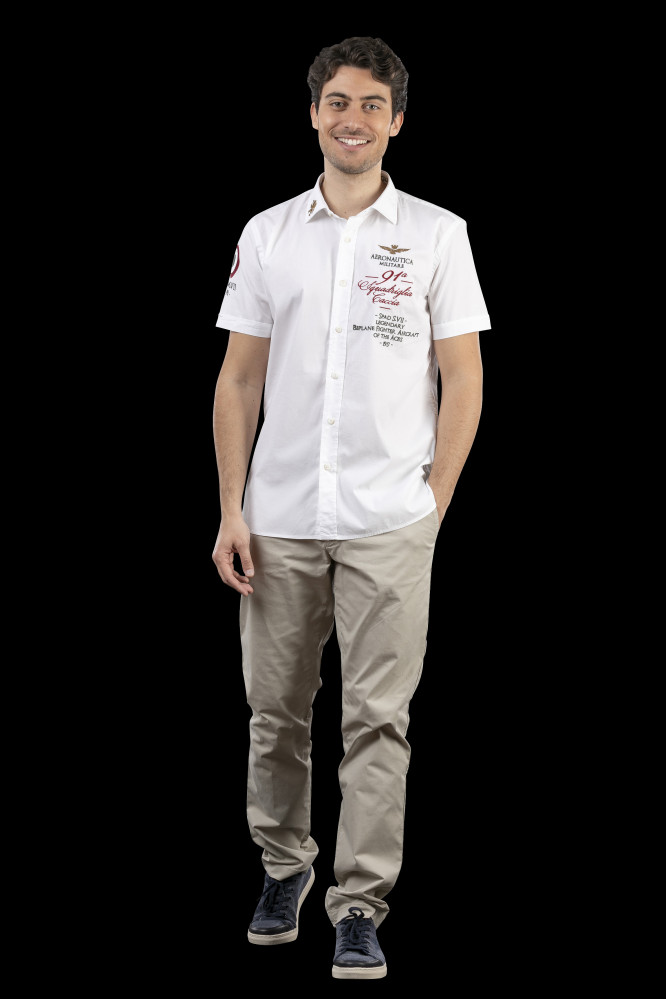 Košile camicia m.c. 181CA1034CT2238