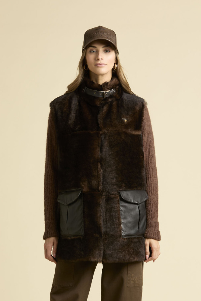 Vesta gilet lungo 252PN2022D100893