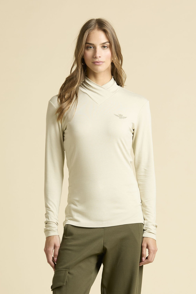 Tričko t-shirt manica lunga 252TS2455DJ00637