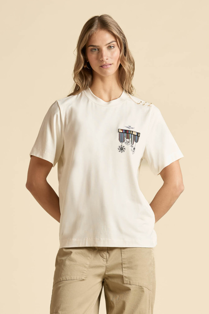 Tričko t-shirt manica corta 261TS2495DJ00728