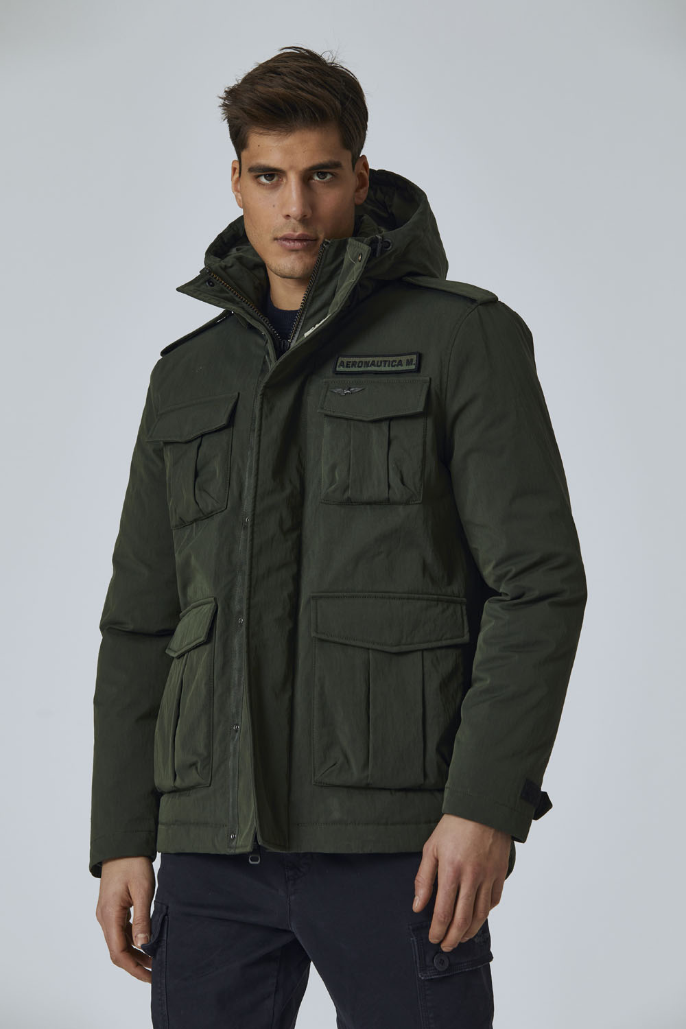 detail Bunda field jacket 222AB2035CT2932
