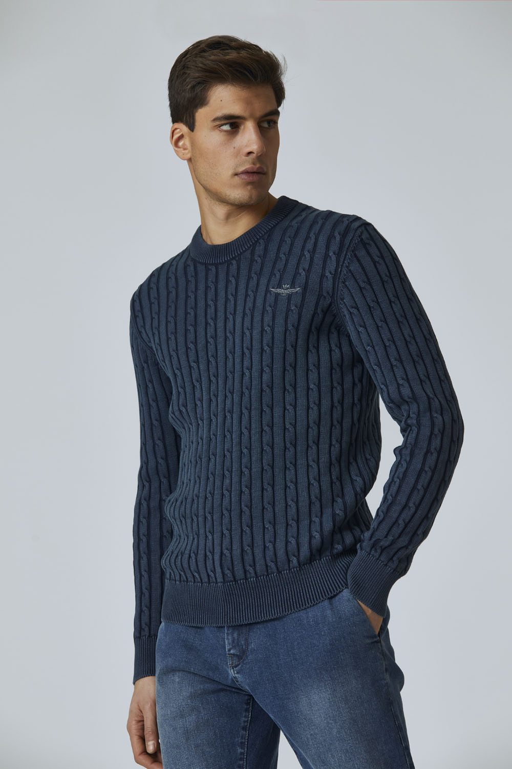 detail Svetr maglia girocollo 222MA1407L475