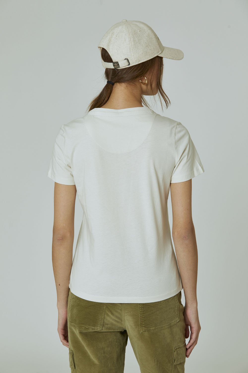 detail Tričko t-shirt girocollo 222TS2038DJ496
