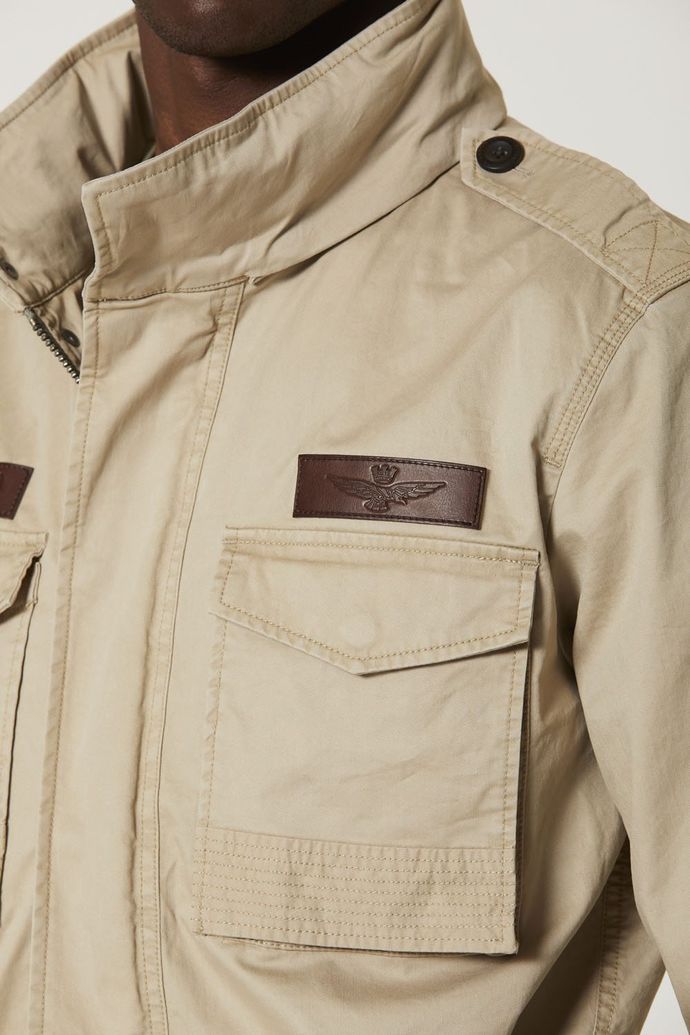 detail Bunda field jacket 231AB2063CT3013