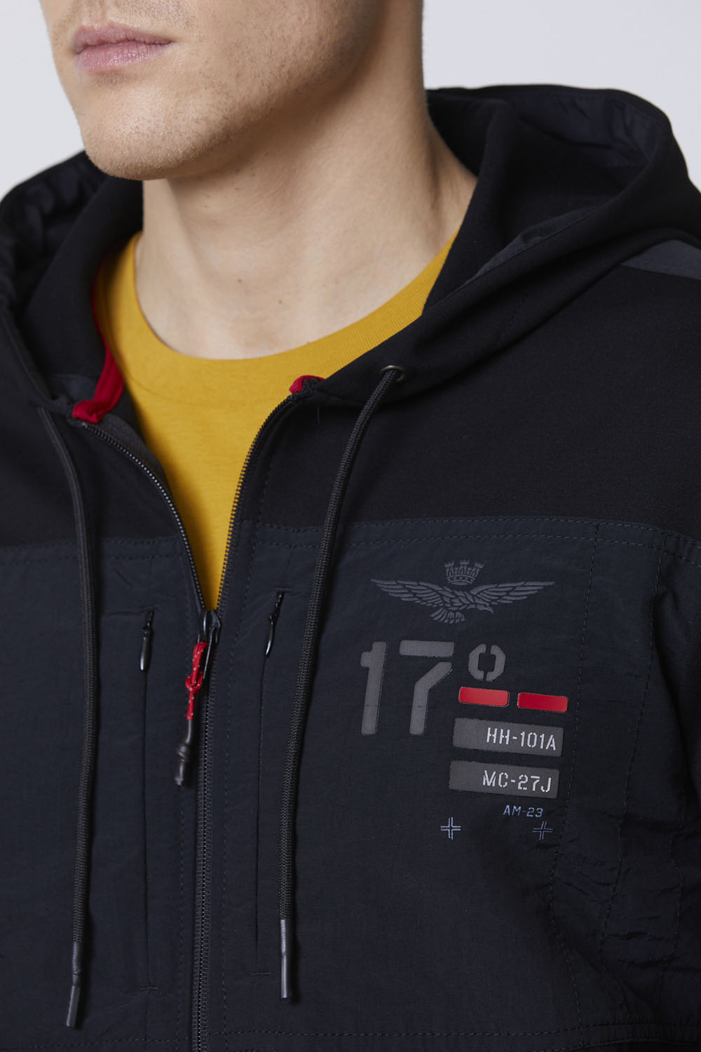detail Mikina felpa c cappuccio 100 anni 232FE1845F530