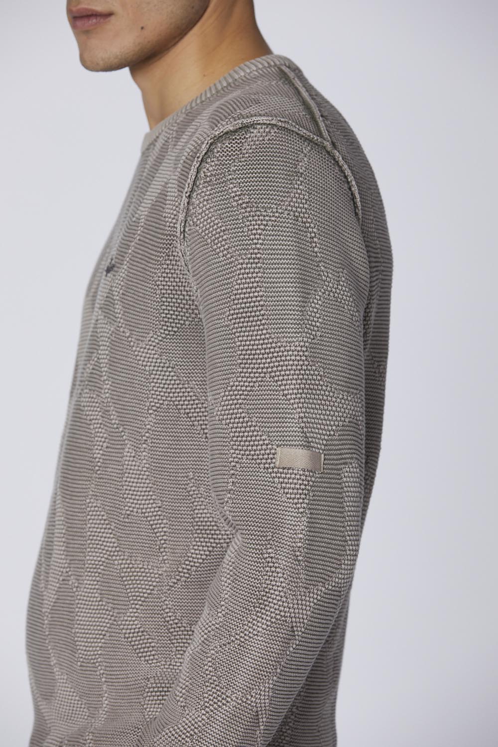 detail Svetr maglia girocollo 242MA1525L544