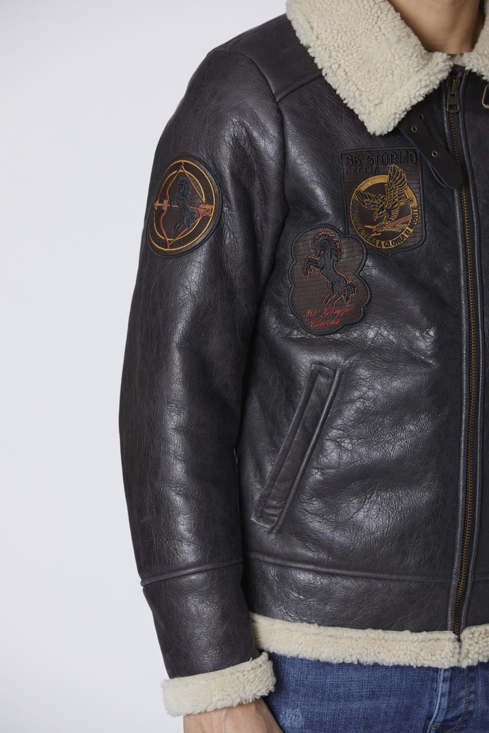 detail Bunda aviatore 242PN1601876