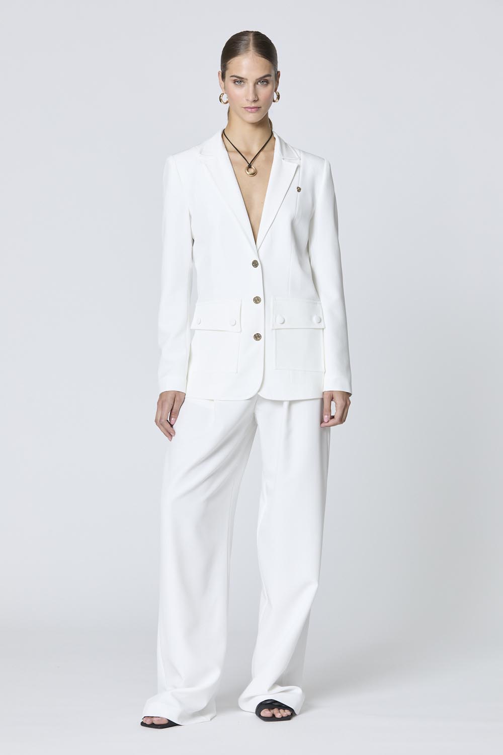 detail Kalhoty pantalone 251PA1642DCT4007