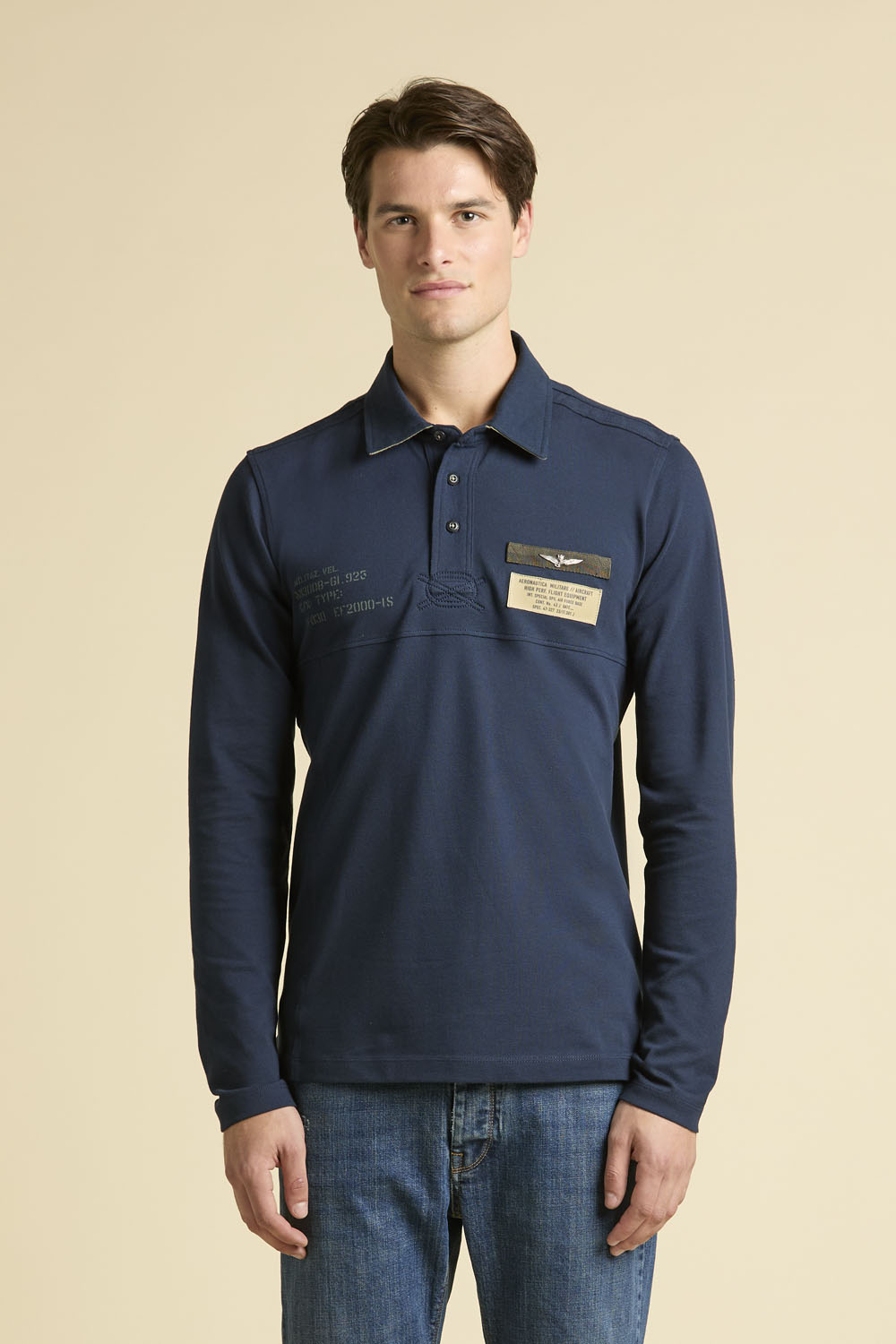 detail Polokošile polo manica lunga 252PO1897UP00173