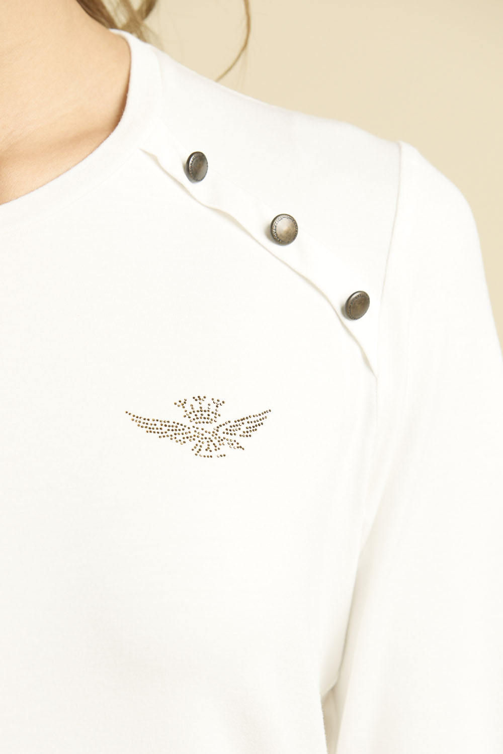 detail Tričko t-shirt manica lunga 252TS2457DJ00656