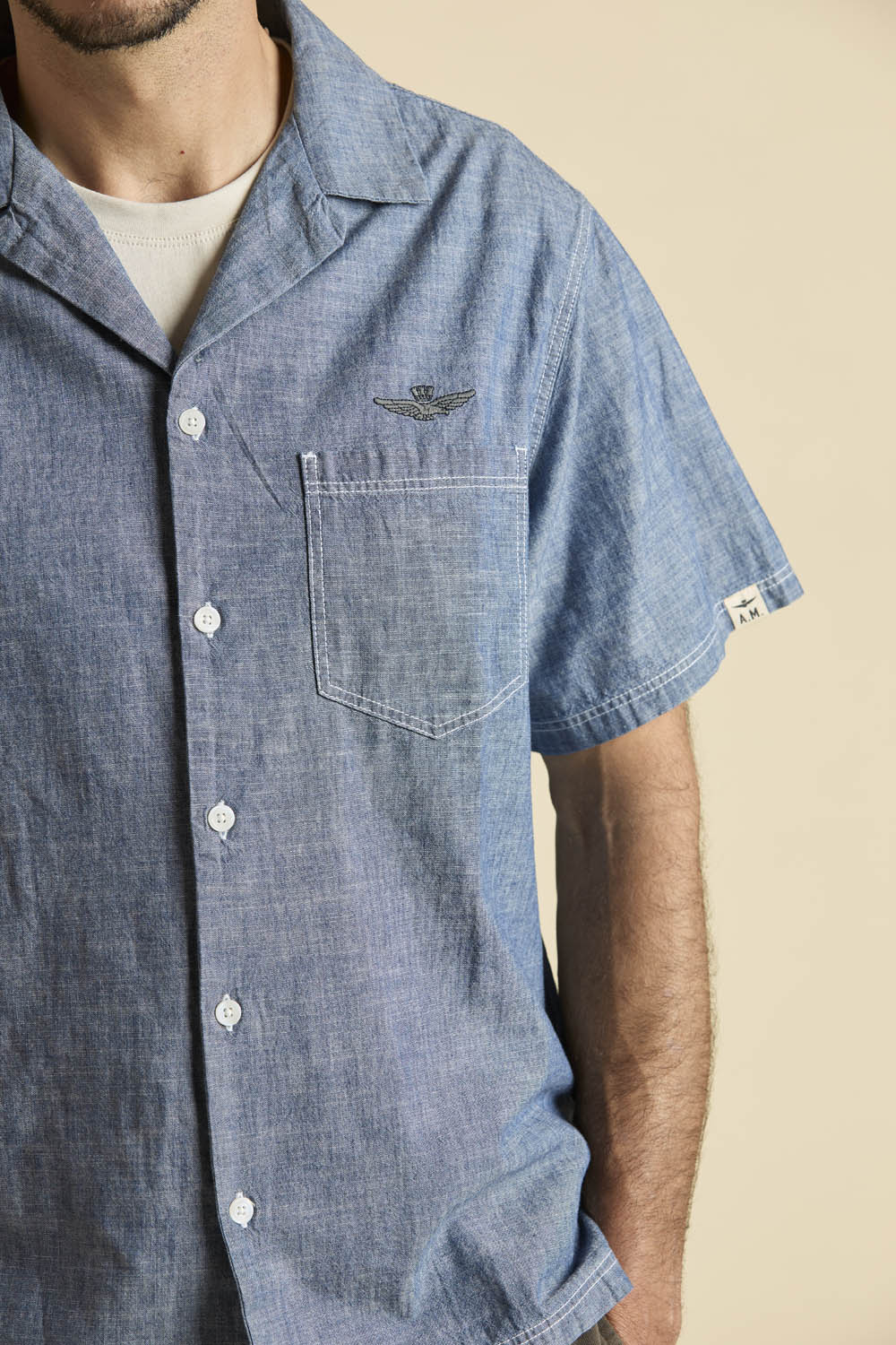 detail Košile camicia con manica corta 261CA1317UCT04295