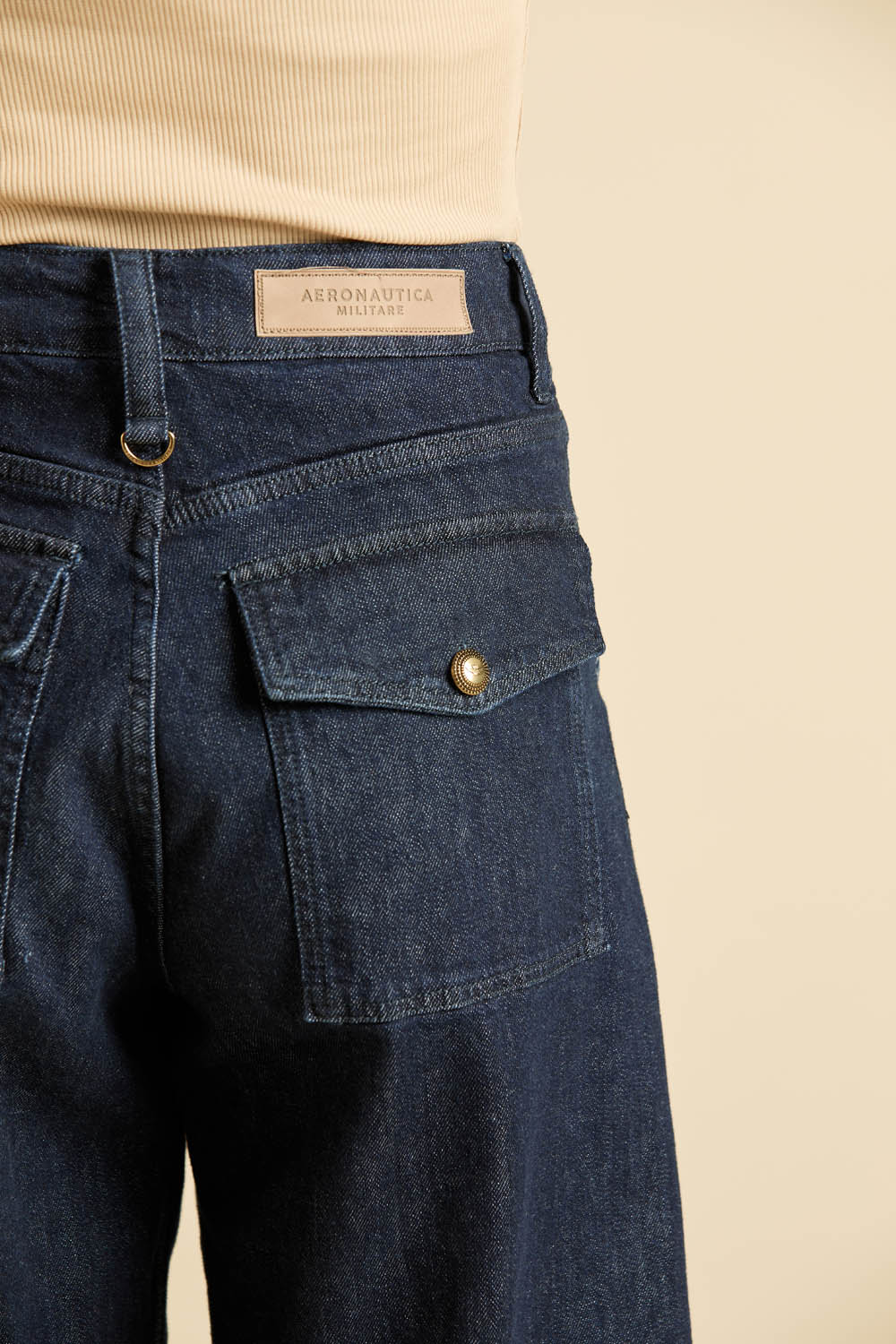 detail Kalhoty pantaloni palazzo 261PJ0207DCT04257