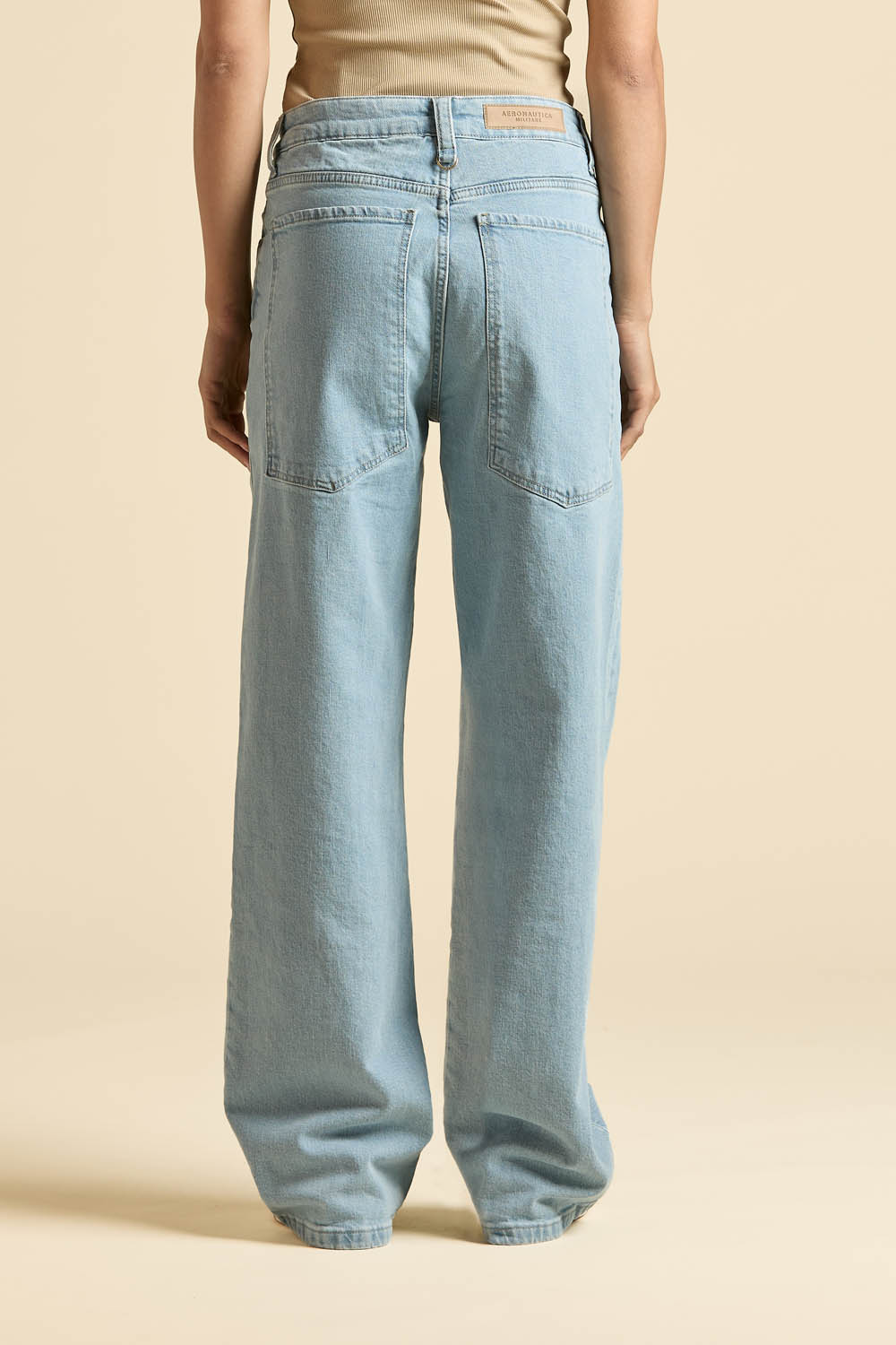detail Kalhoty pantaloni palazzo 261PJ0210DCT04257