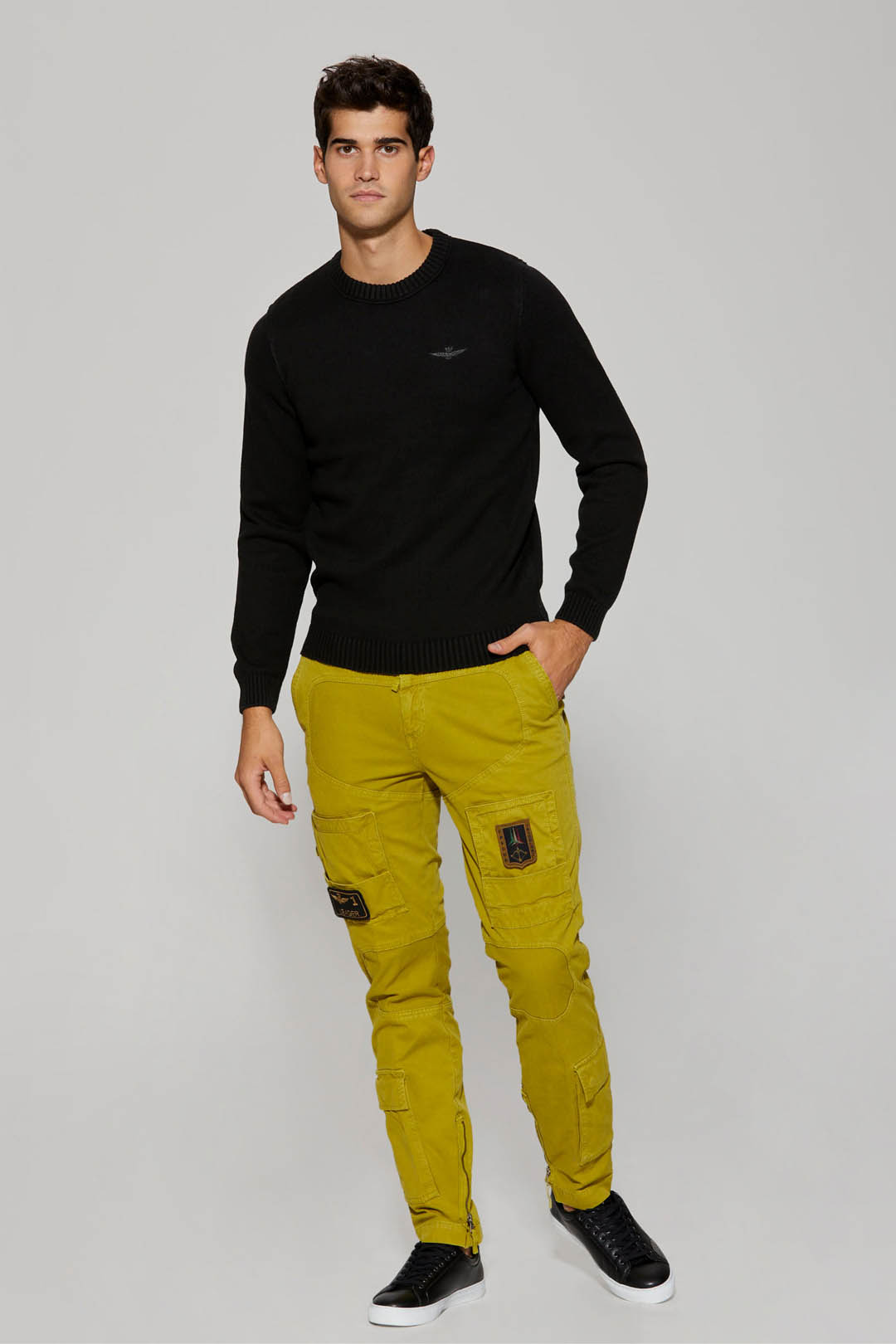 detail Svetr maglia girocollo 212MA1276L408