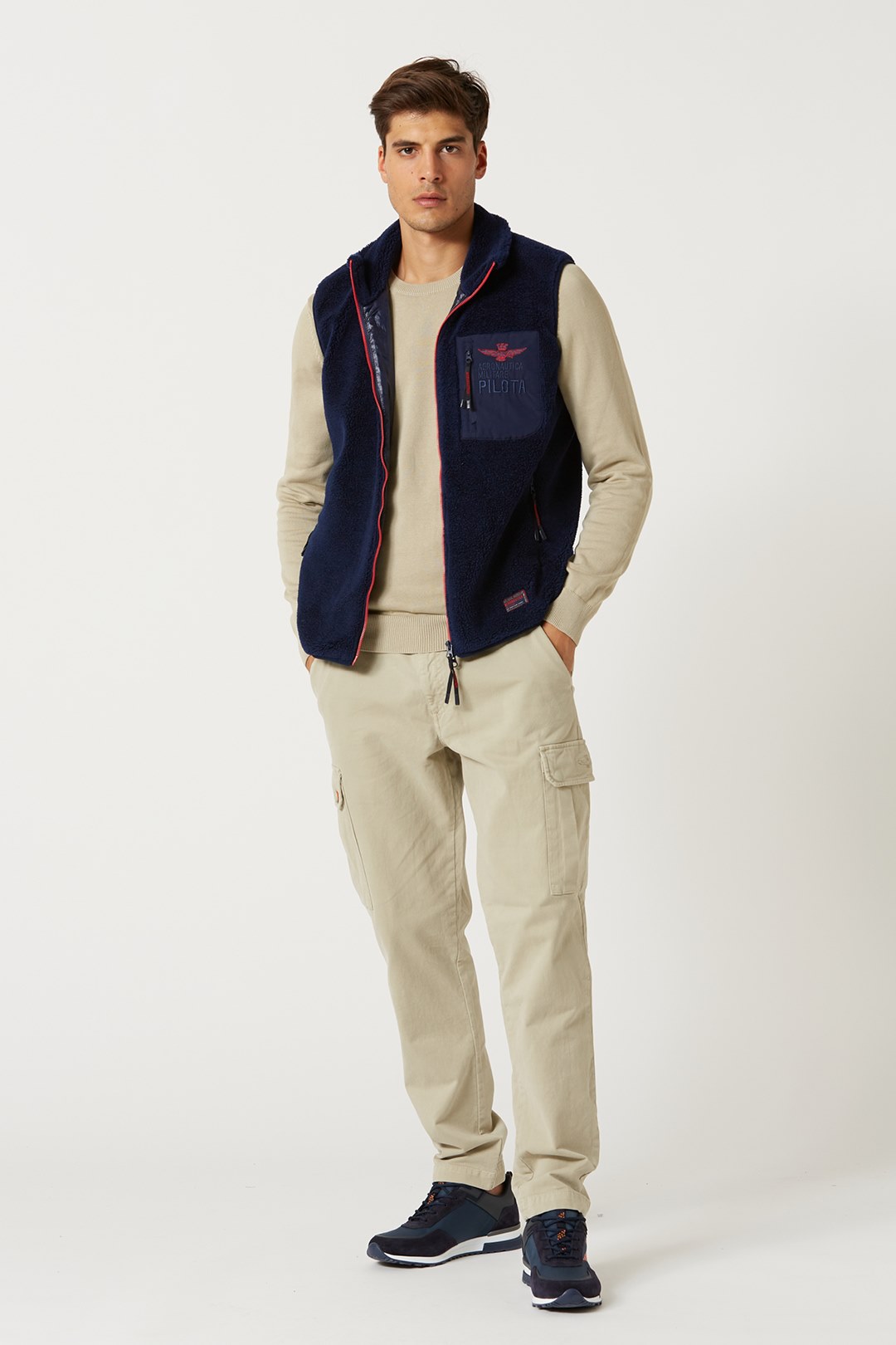 detail Vesta gilet 222AB2023CT2998