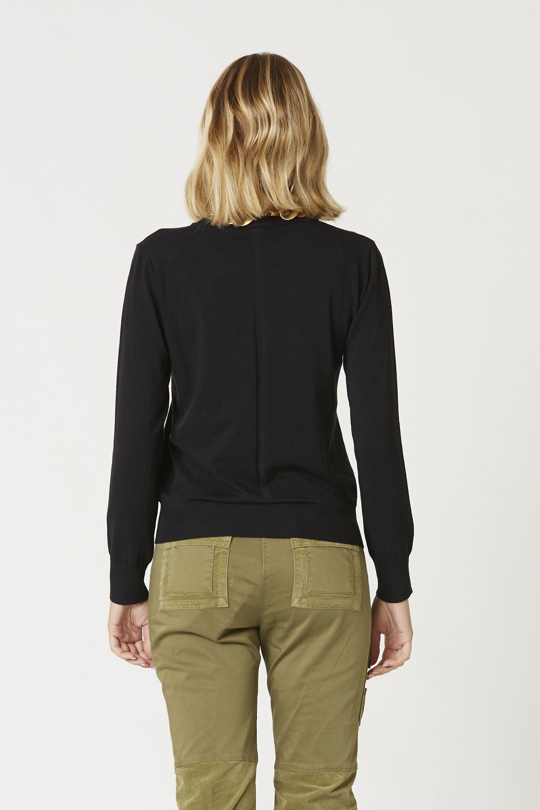 detail Svetr maglione girocollo 222MA1413DL477
