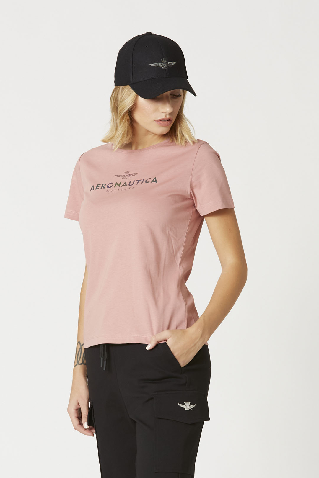 detail Tričko t-shirt girocollo 222TS2031DJ496
