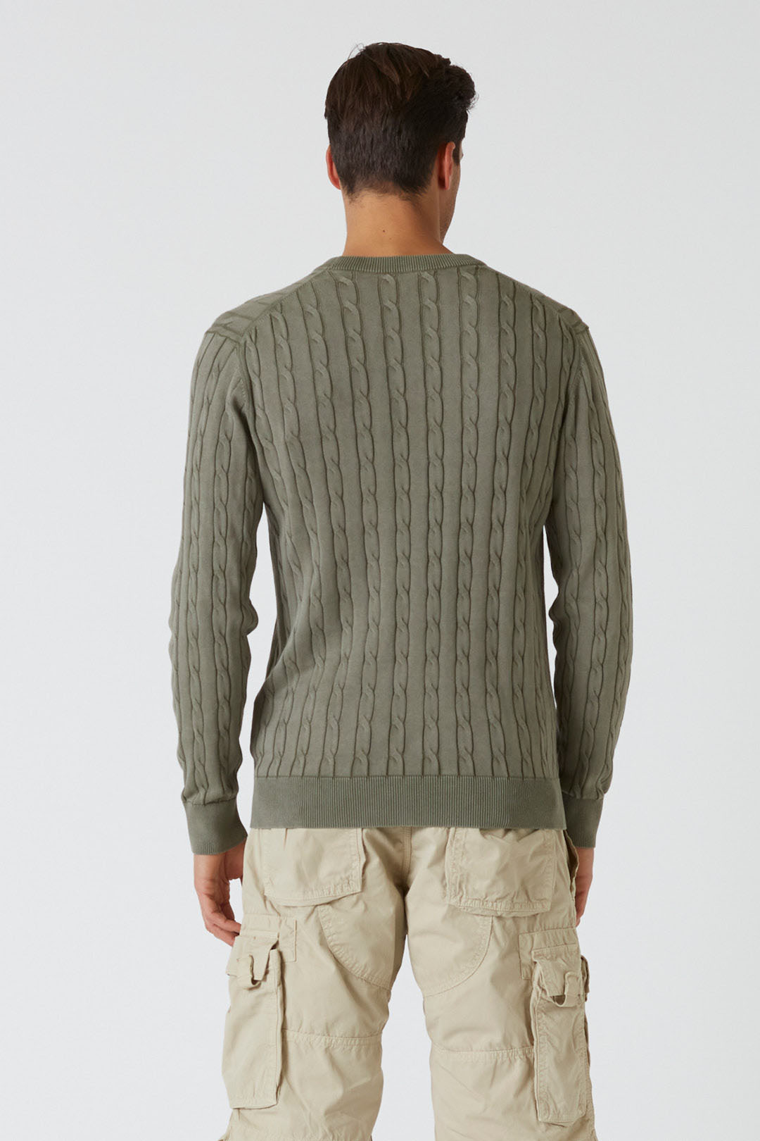 detail Svetr maglia girocollo 231MA1376L462