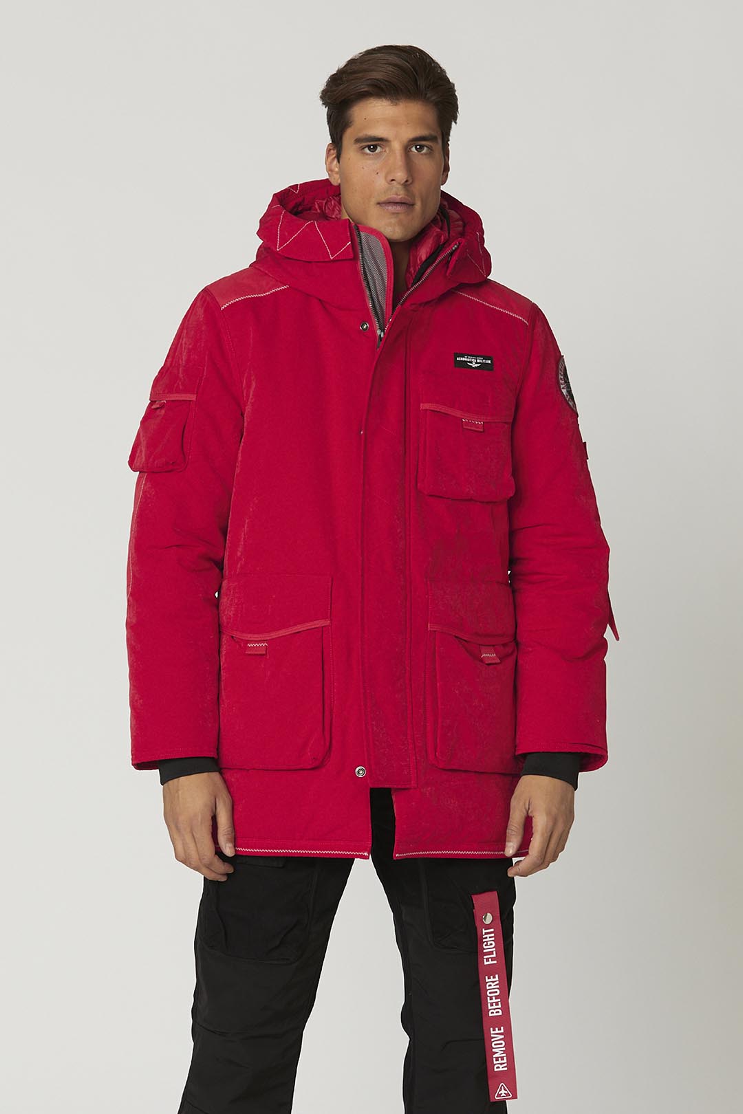 detail Bunda parka 232AB2110CT3160