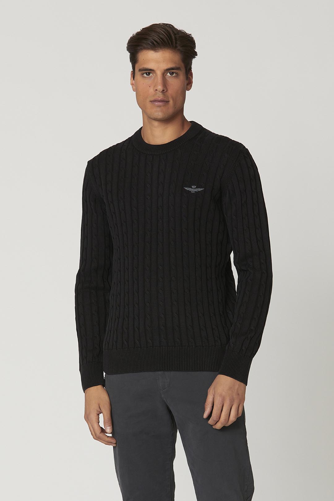 detail Svetr maglia girocollo 232MA1407L475