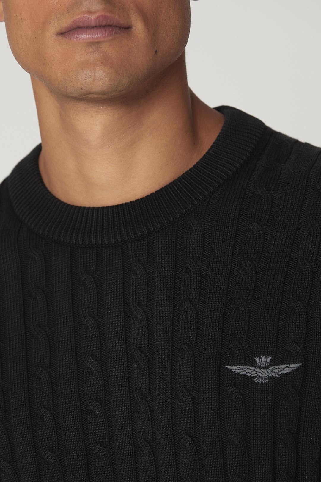 detail Svetr maglia girocollo 232MA1407L475