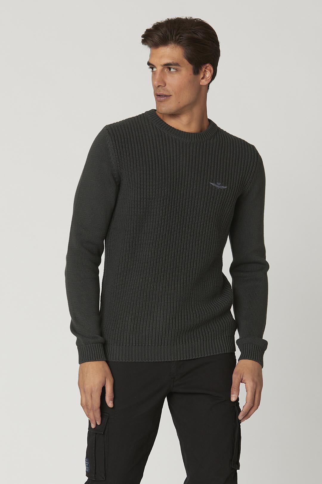 detail Svetr maglia girocollo 232MA1453L409