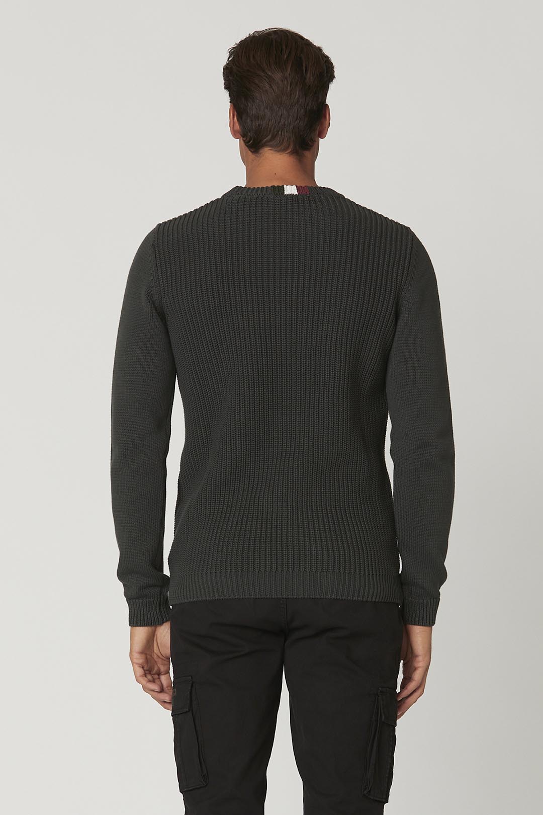 detail Svetr maglia girocollo 232MA1453L409