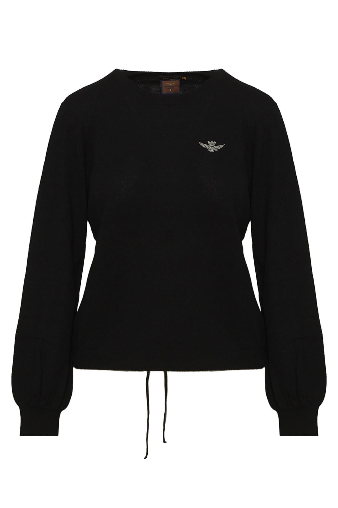 detail Svetr maglia girocollo 232MA1465DL476