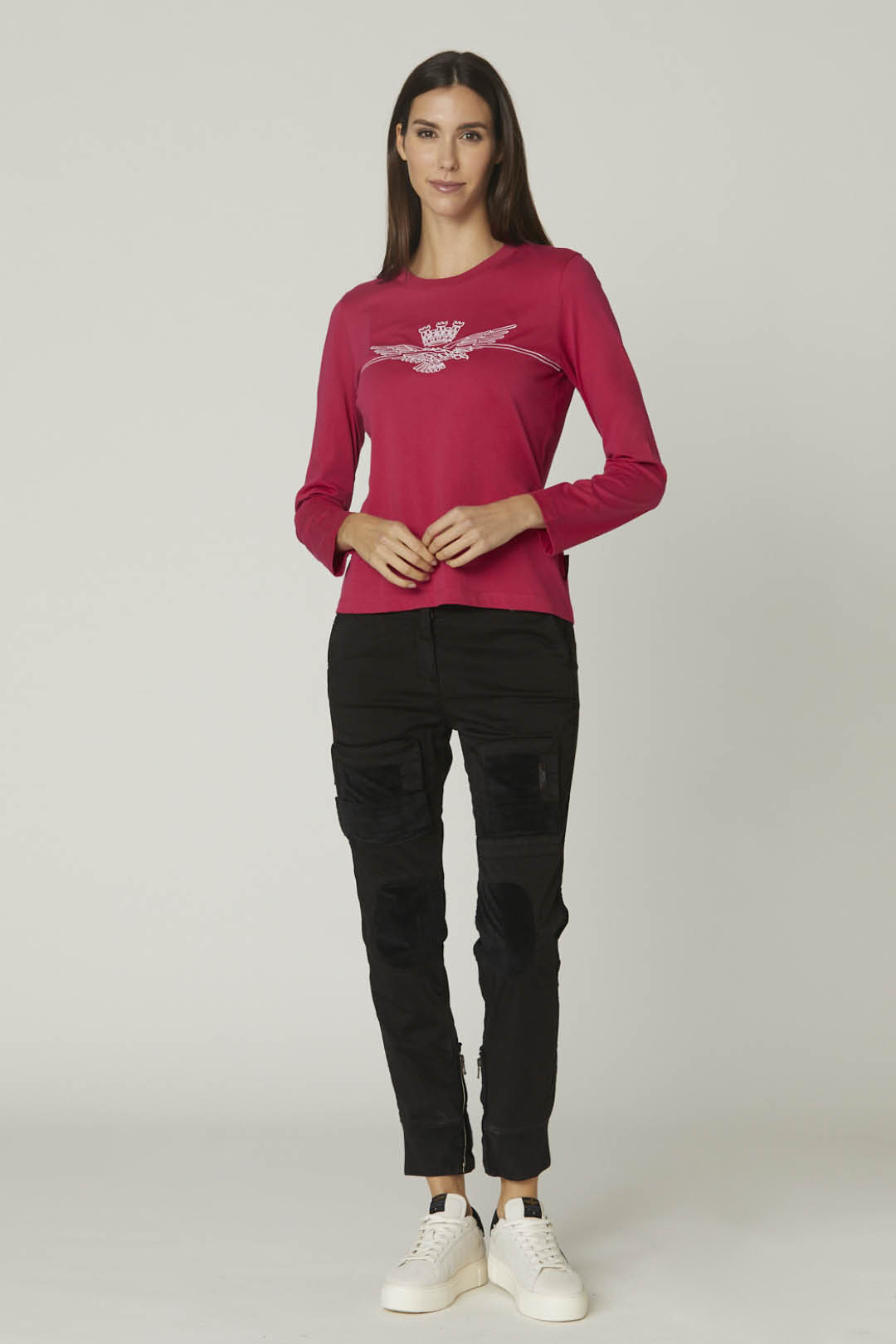 detail Kalhoty pantalone anti-g 232PA1567DCT3017