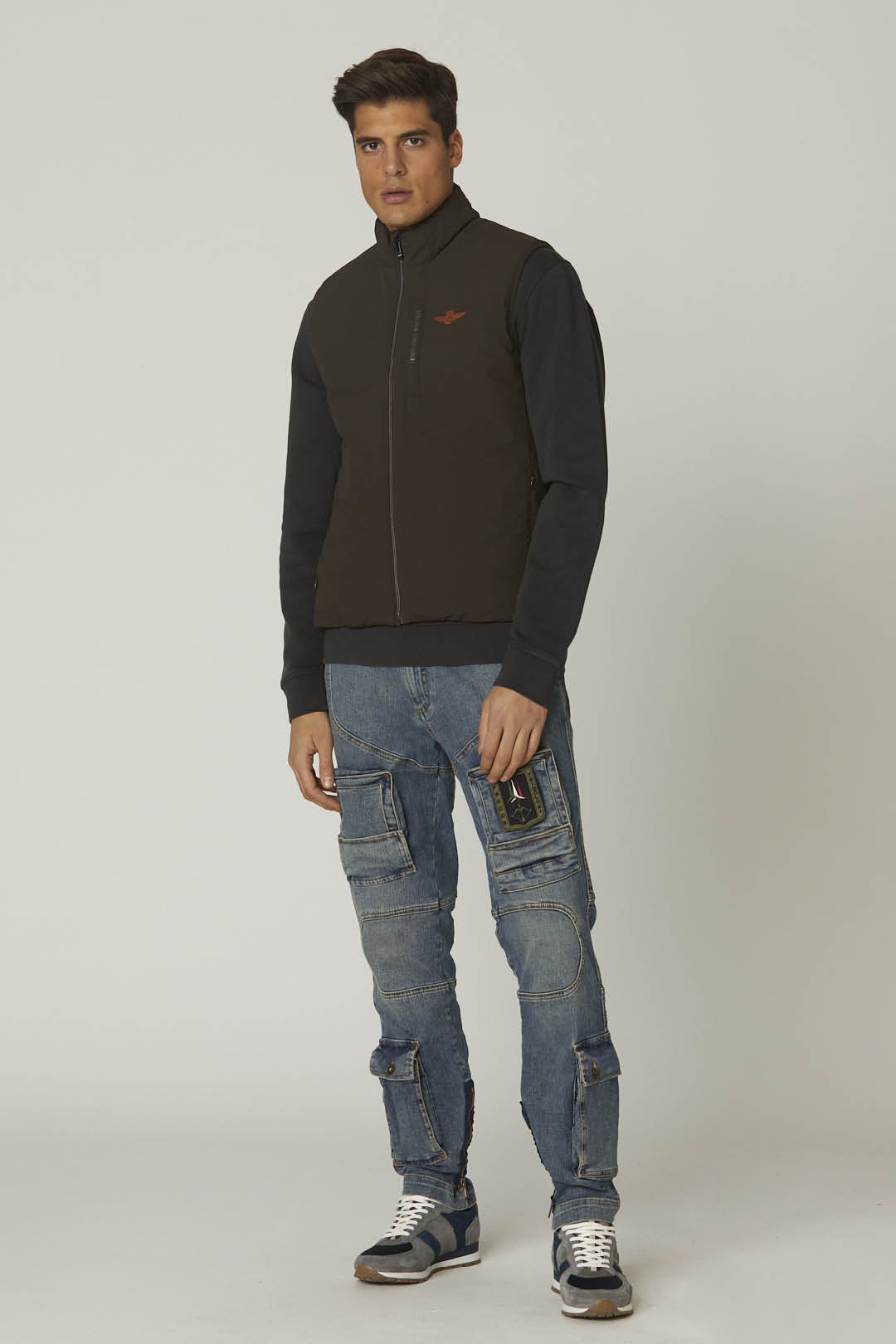 detail Kalhoty pantalone anti-g 232PA939CT3237