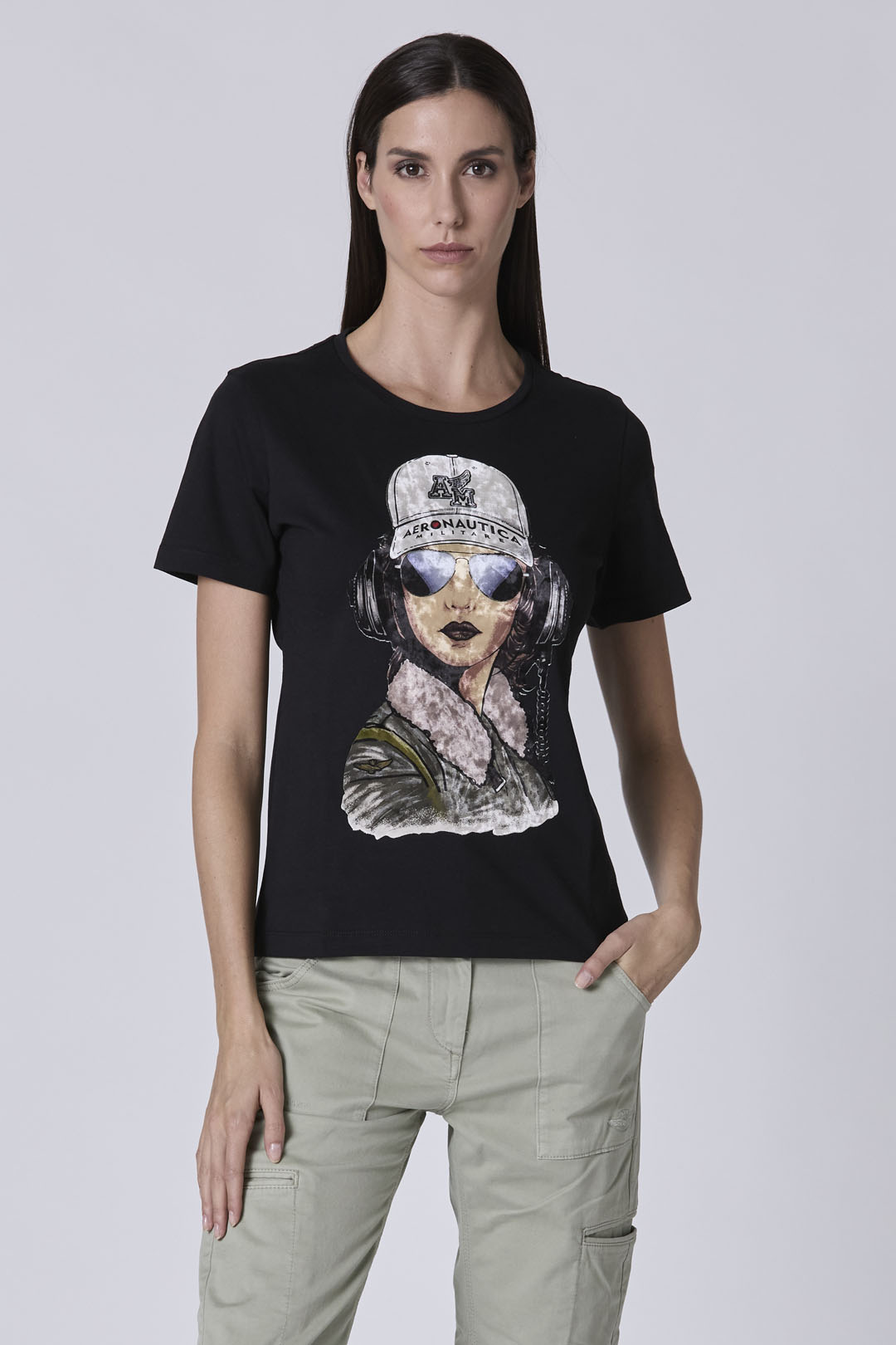 detail Tričko t-shirt m.c. 242TS2353DJ638