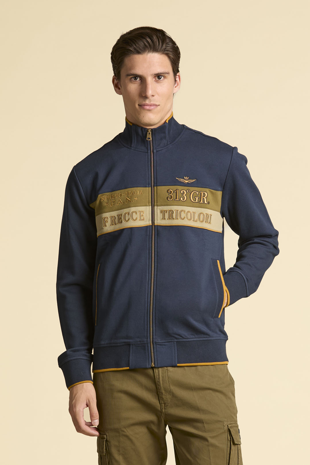 detail Mikina felpa full zip 252FE2066UP00350