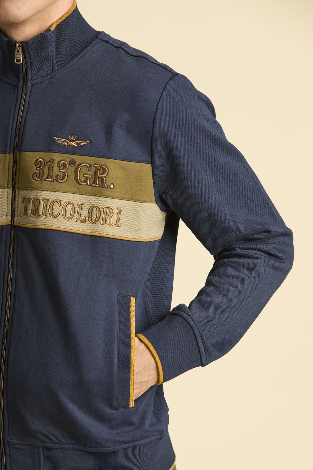 detail Mikina felpa full zip 252FE2066UP00350
