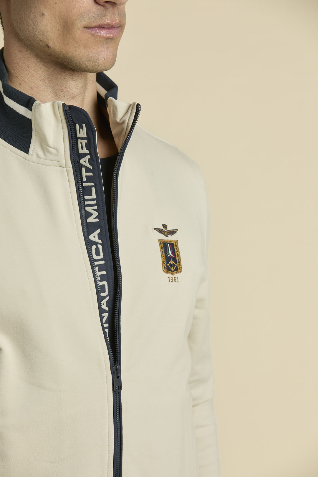 detail Mikina felpa full zip 261FE2089UF00674
