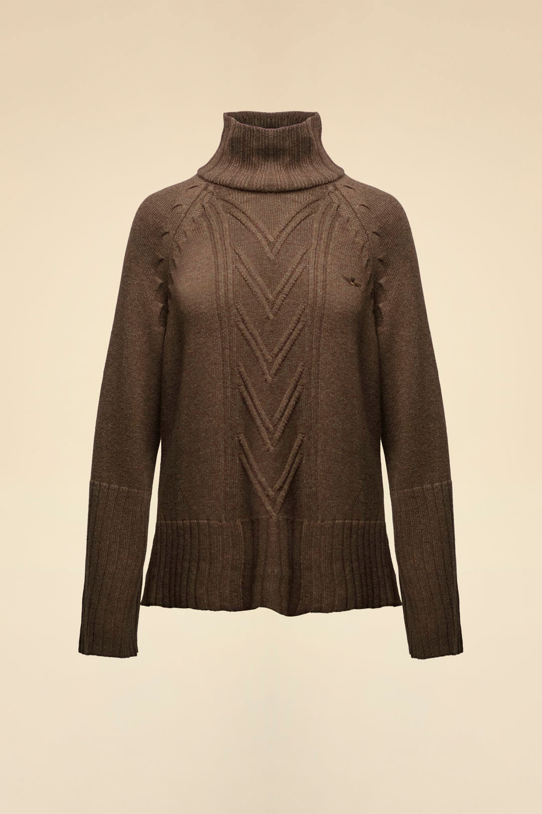detail Svetr maglia con collo alto 262MA1649DL00945