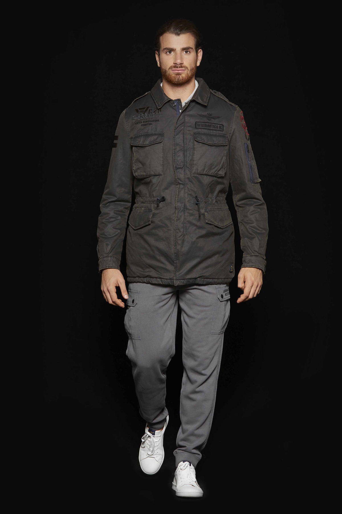 detail Bunda field jacket 182AB1705CT2347