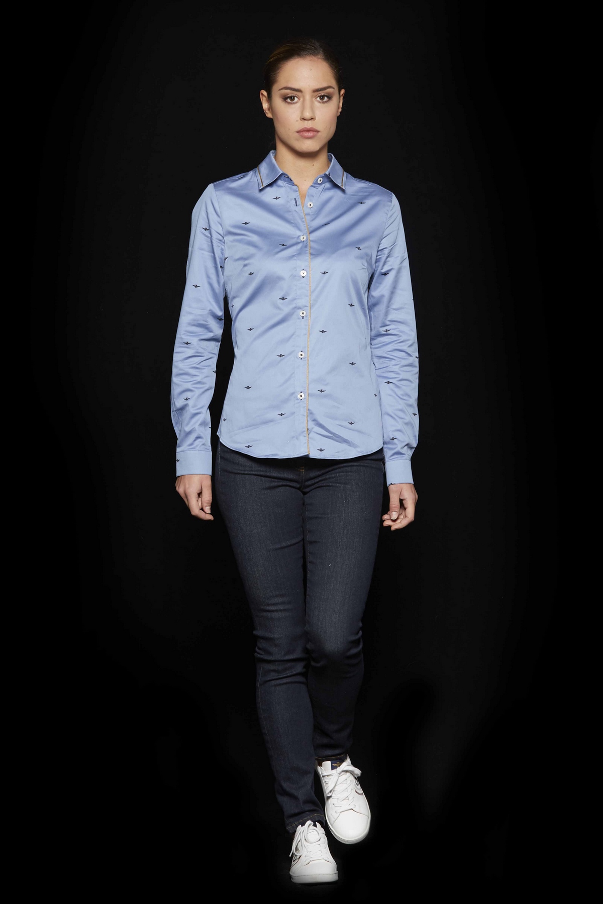 detail Kalhoty jeans slim fit 182PJ169DCT2273