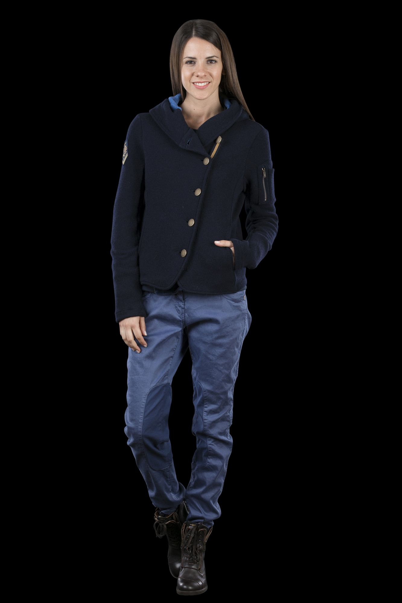 detail Kalhoty pantalone 172PA1266DCT2164