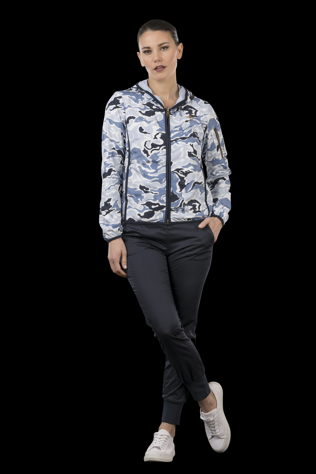 detail Bunda k-way reversibile 181AB1637DCT2256