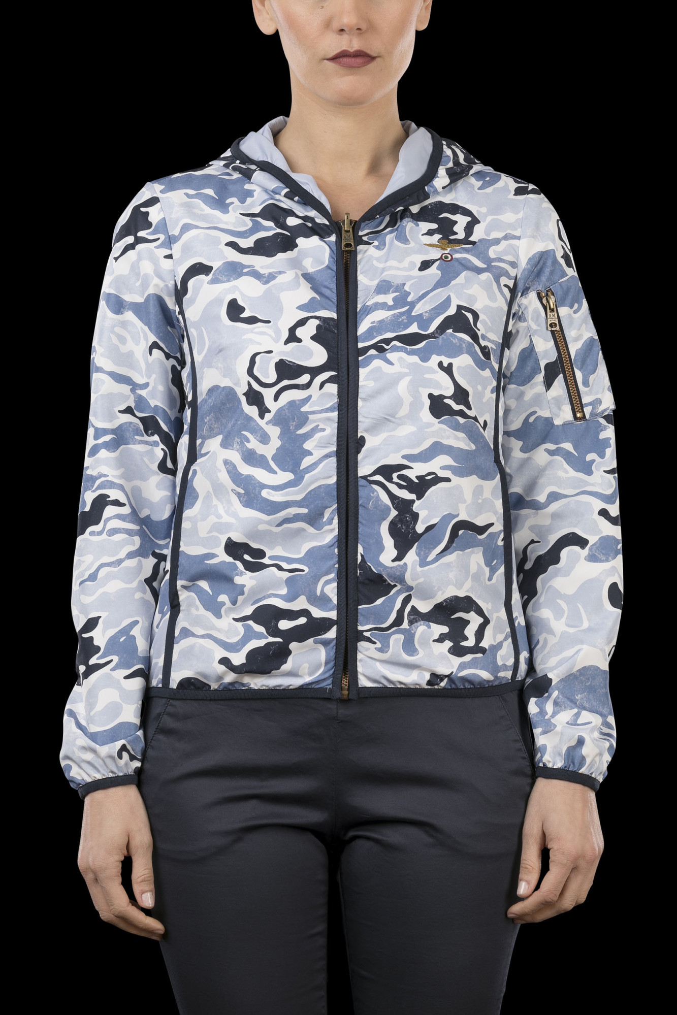 detail Bunda k-way reversibile 181AB1637DCT2256
