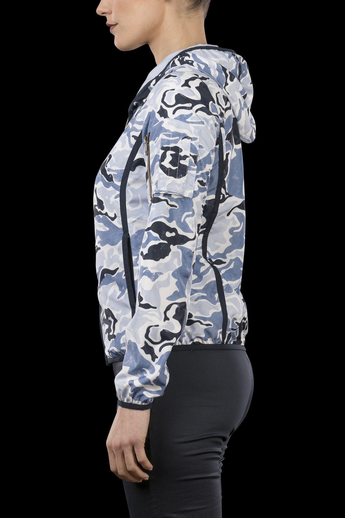 detail Bunda k-way reversibile 181AB1637DCT2256