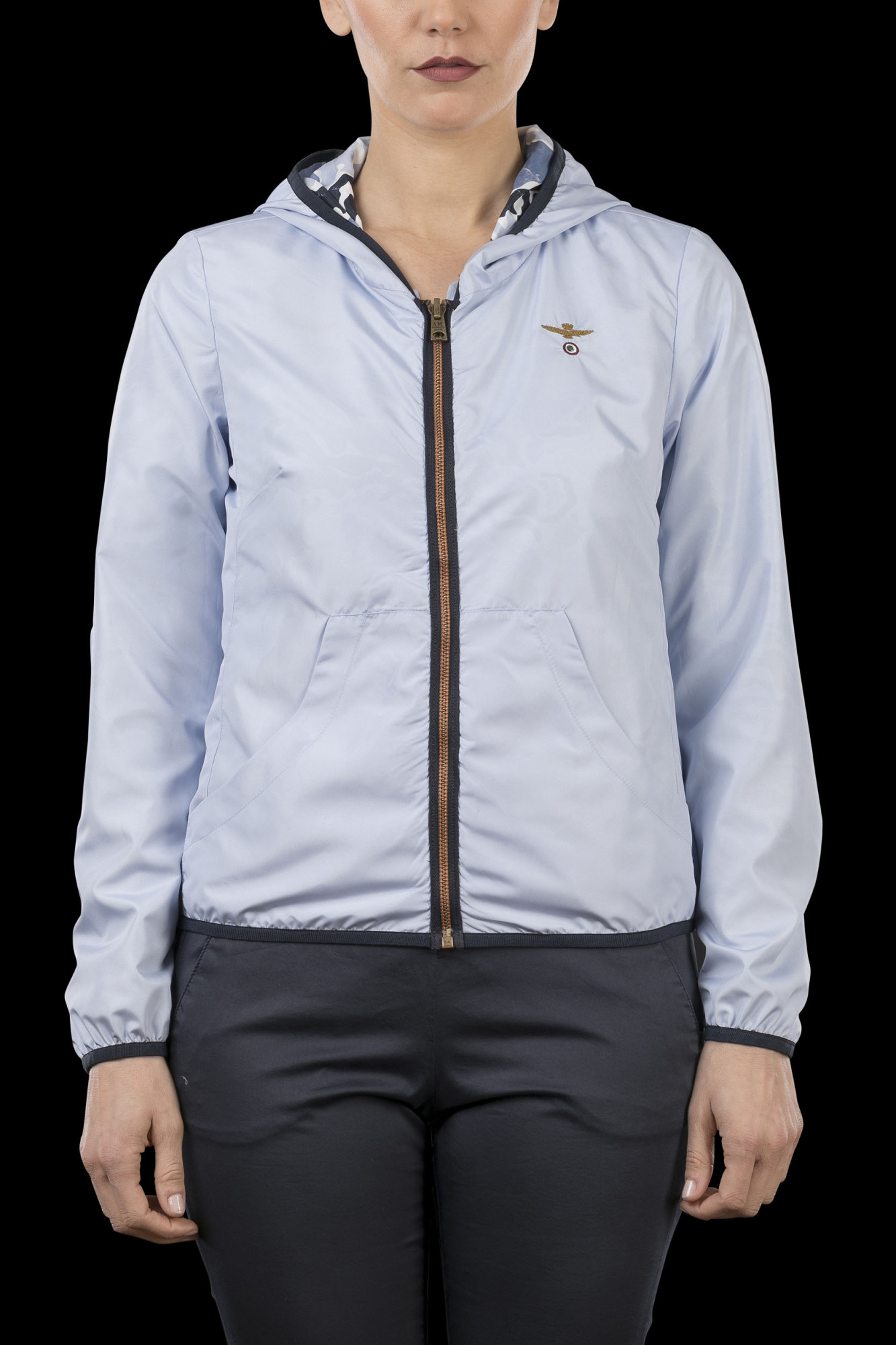 detail Bunda k-way reversibile 181AB1637DCT2256
