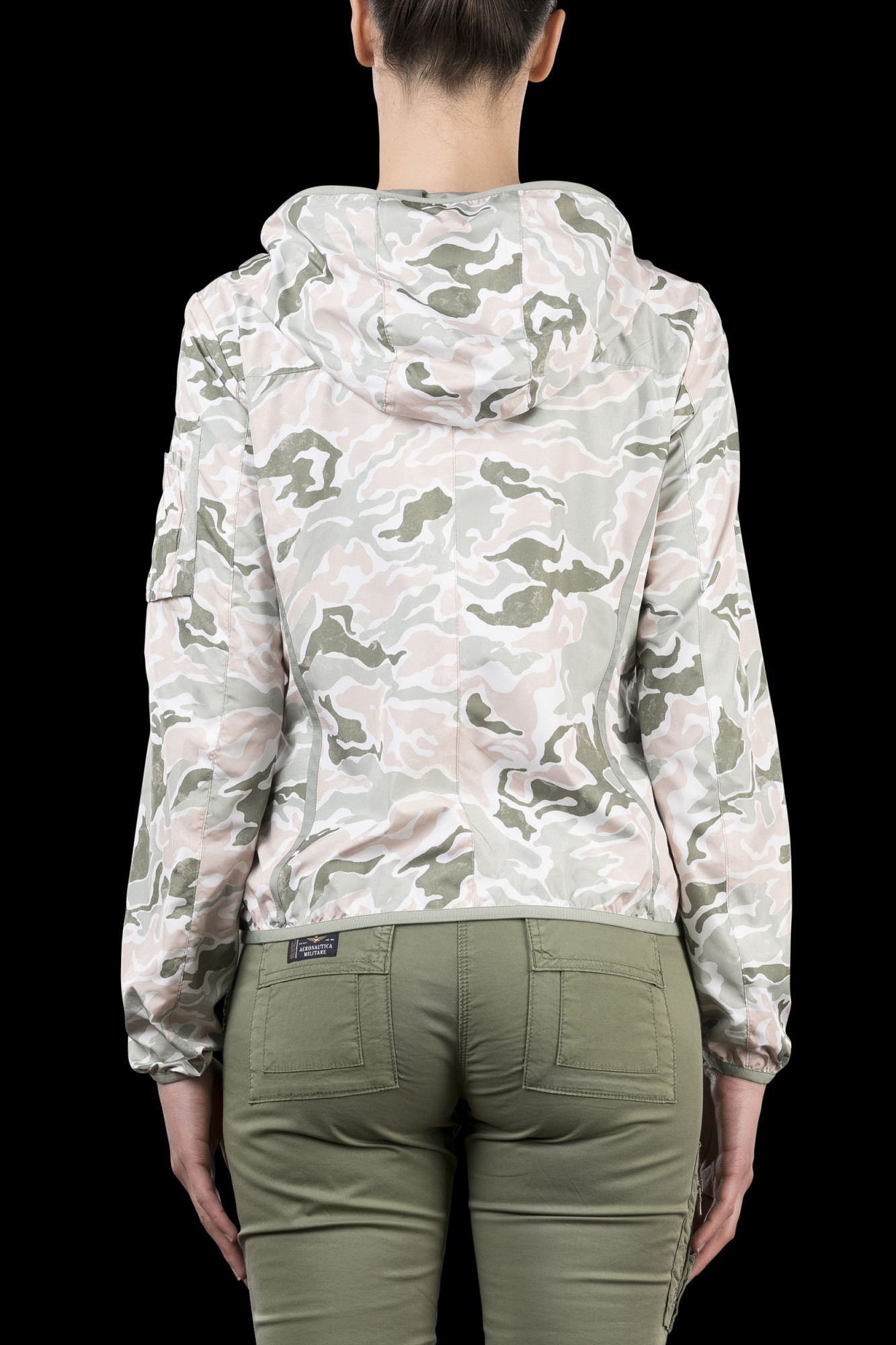 detail Bunda k-way reversibile 181AB1637DCT2256