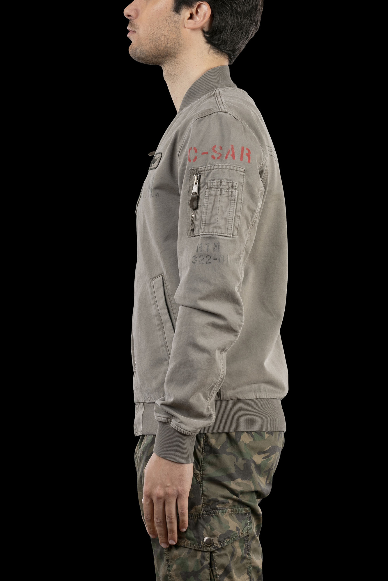 detail Bunda bomber 181AB1654CT2131