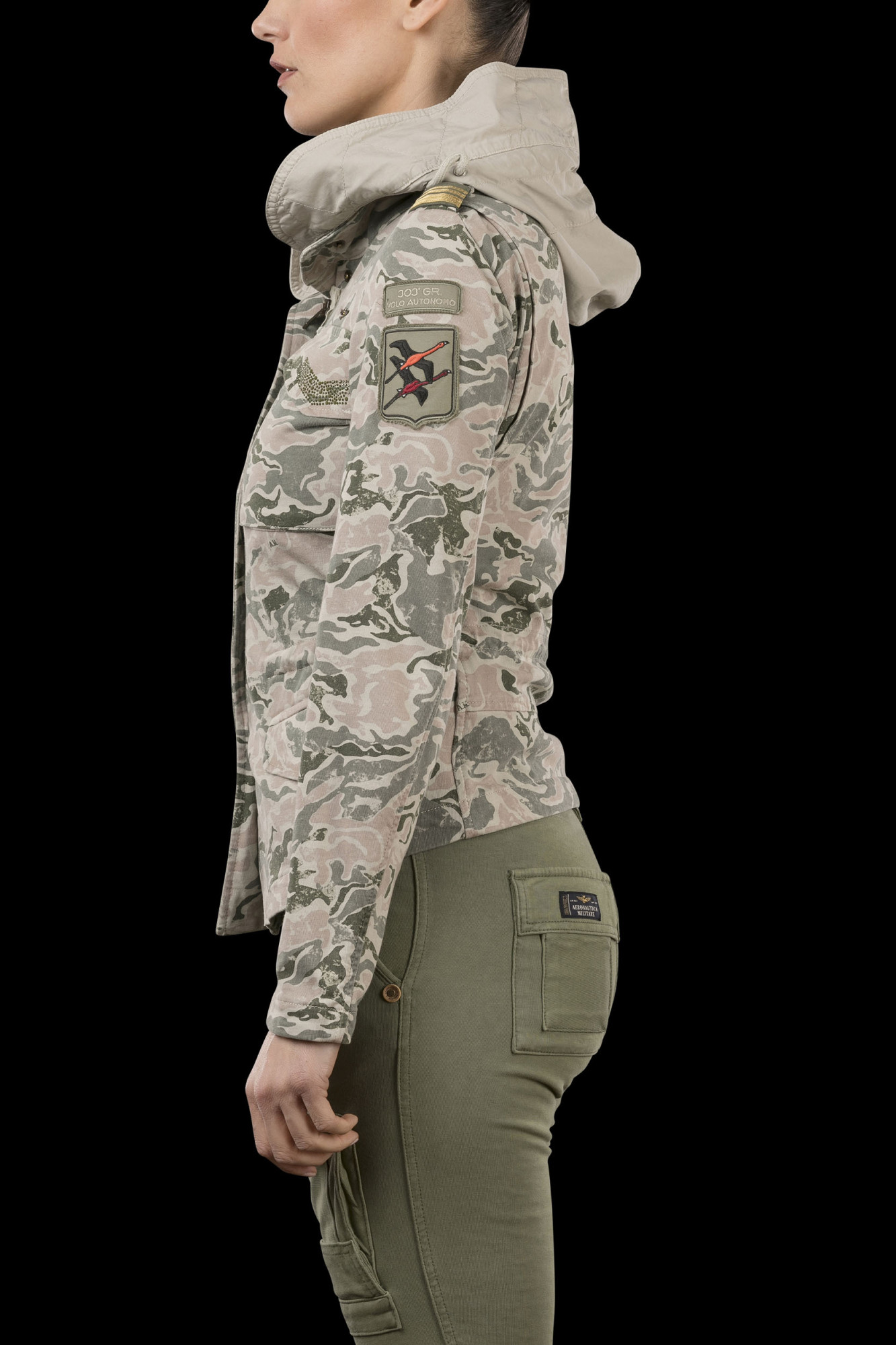detail Bunda field jacket 181AF235DJ227