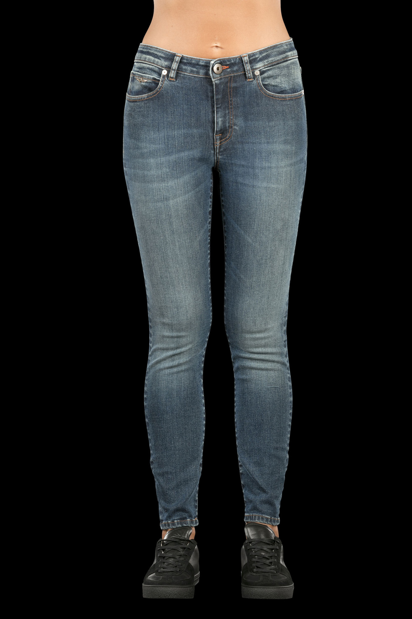 detail Kalhoty jeans slim fit 181PJ169DCT2273