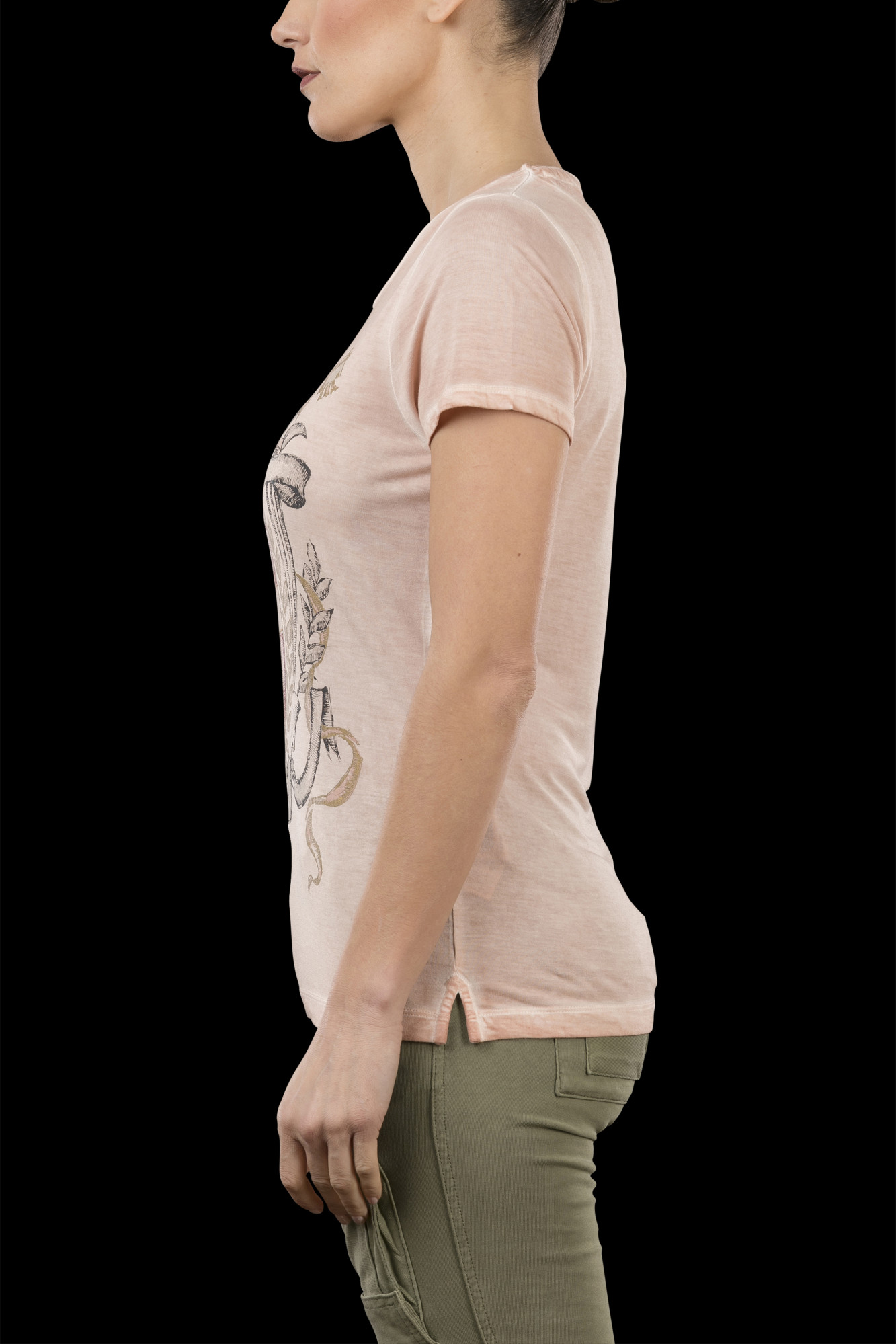 detail Tričko t-shirt m.c. 181TS1501DJ213