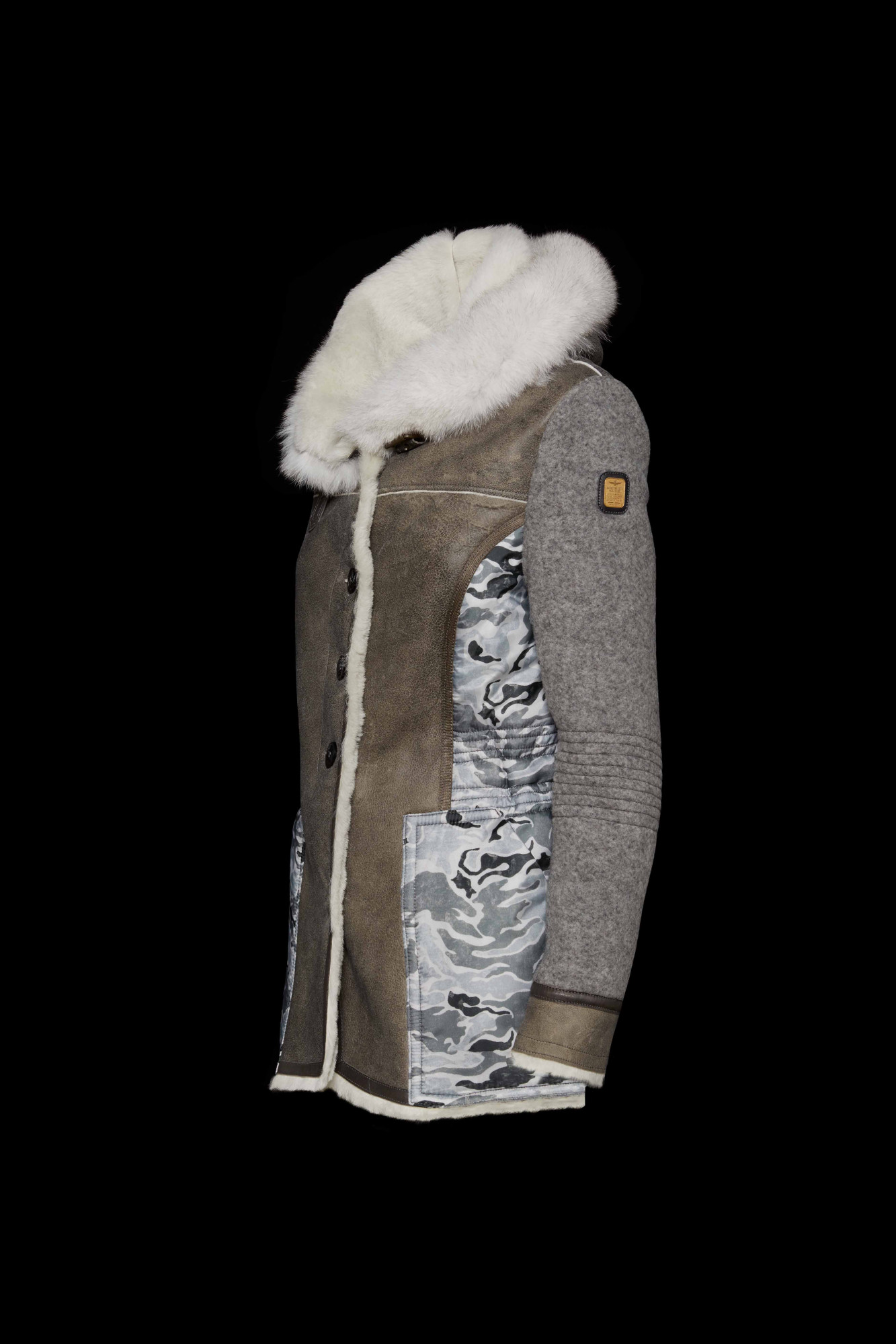 detail Bunda giaccone c cappuccio 182AZ141DCT2369