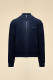 detail Svetr maglia full zip 262MA1664UL00409