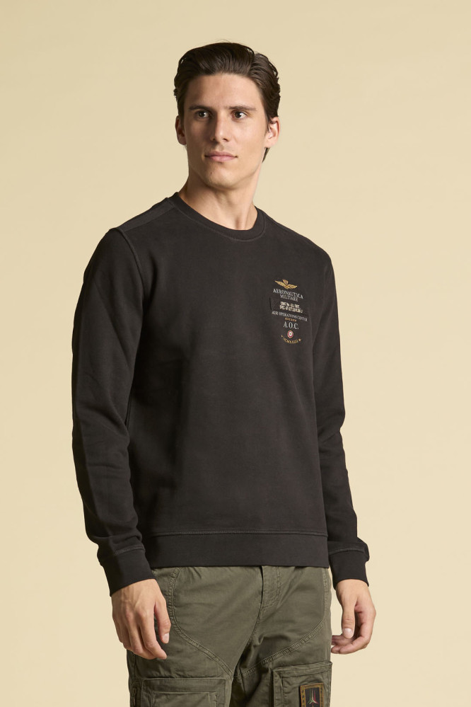 Mikina felpa girocollo 252FE2054UF00665